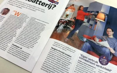 Onderzoek Eigen Huis: thuisbatterij verhoogt eigen gebruik zonnestroom met 30 procent